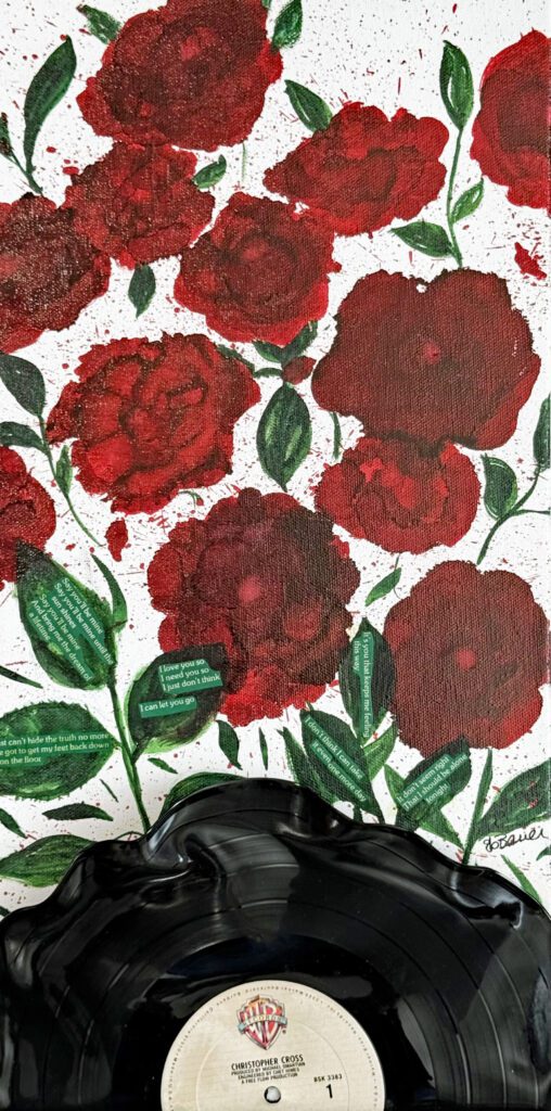 sending a vase of roses SAY YOU LL BE MINE